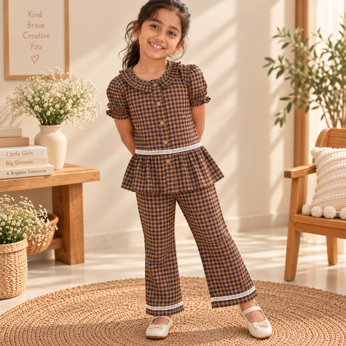 Brownie Playdate Coord Set for Girls